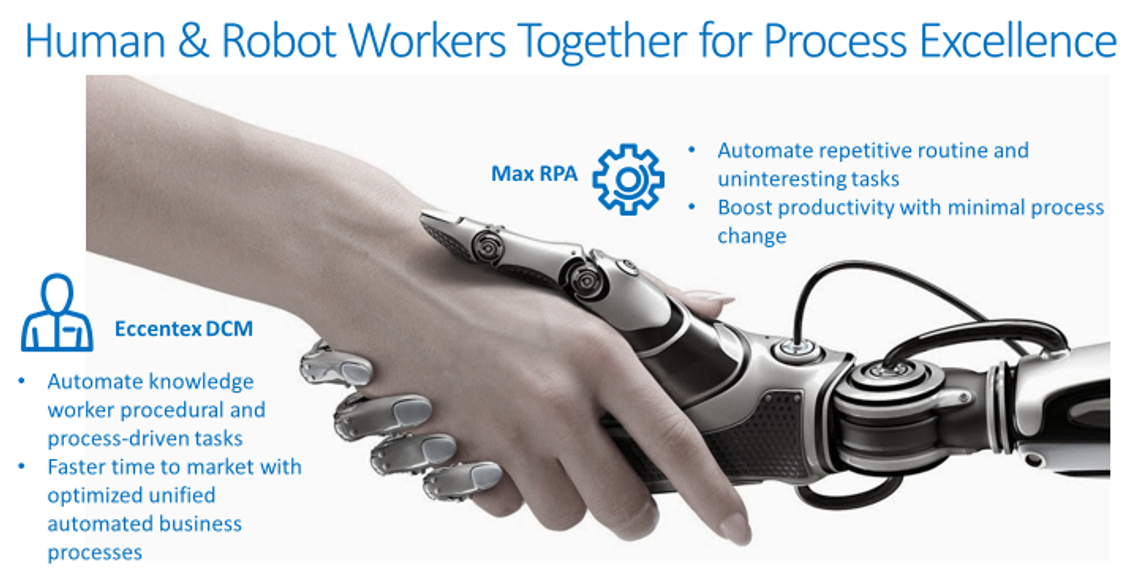 Human and Robot Workers Together for Process Excellence
